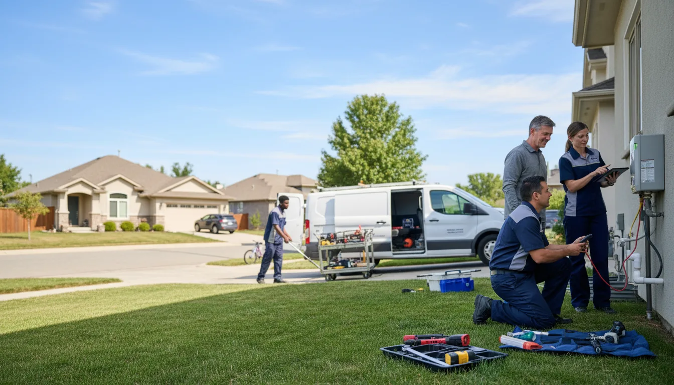 Tankless water heater service in Thermal, CA